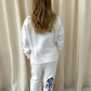 Angel Numbers Protect Your Energy Graffiti Sweatshirt Tracksuit White-Red/Blue