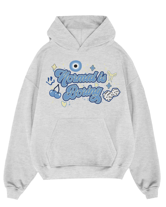Normal Is Boring Hoodie Adults