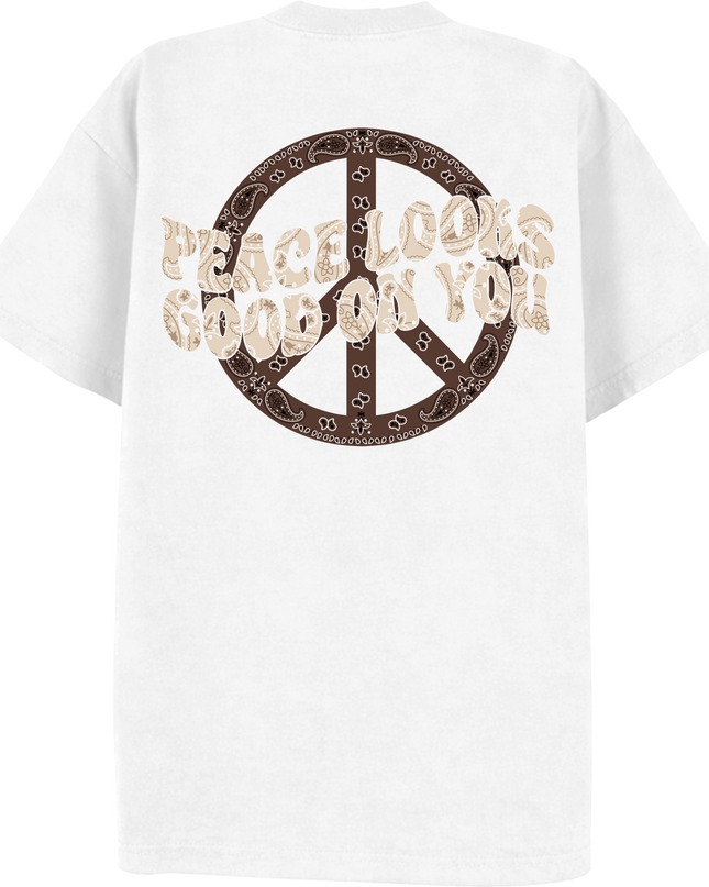 Peace Looks Good On You T Shirt