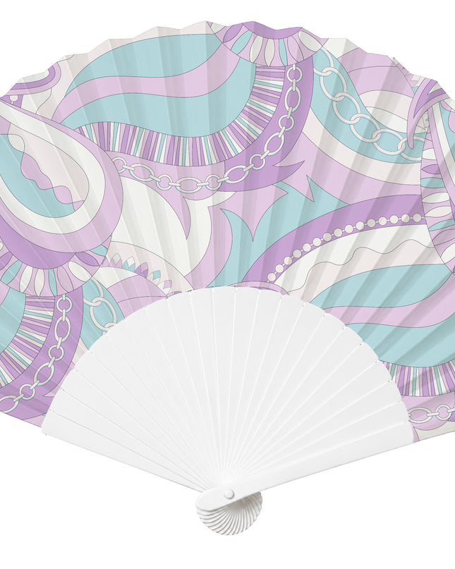 Endless Opulence Large Fan Mint & Lilac Pre Order 23rd June