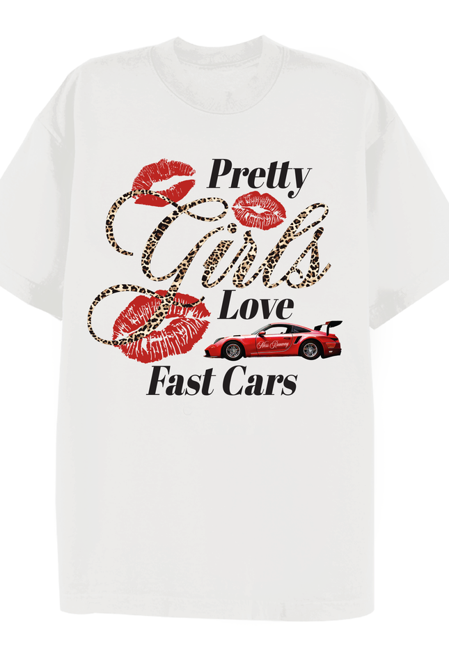 Pretty Girls Printed T-shirt Adult