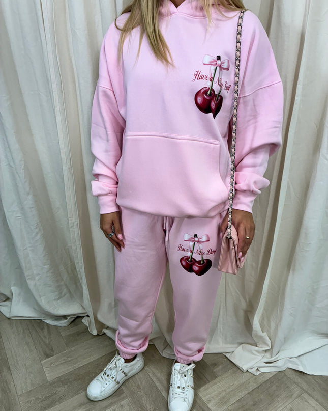 Have A Nice Day Kids Hooded Tracksuit