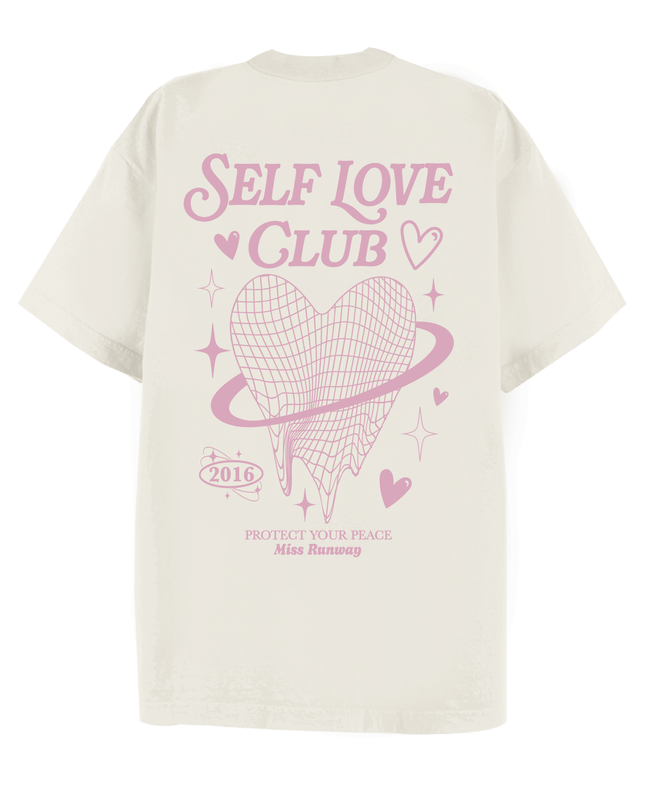 Self Love Club Printed T-shirt Adult