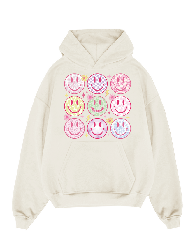Miss Runway Smiley Hoodie Adults