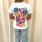 XOXO Graffiti T shirt White