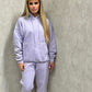 Oversized Hooded Tracksuit Lilac
