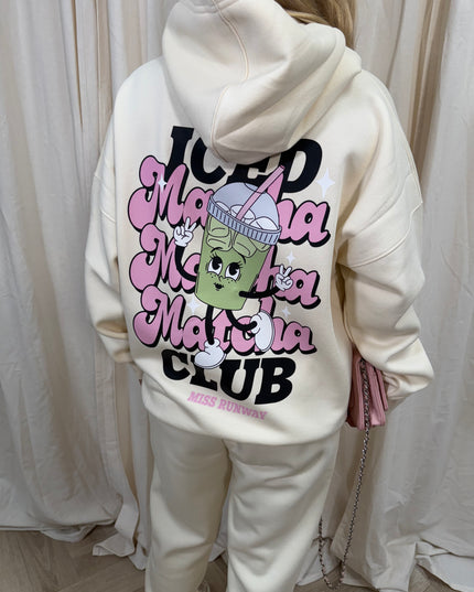 Iced Matcha Kids Hooded Tracksuit