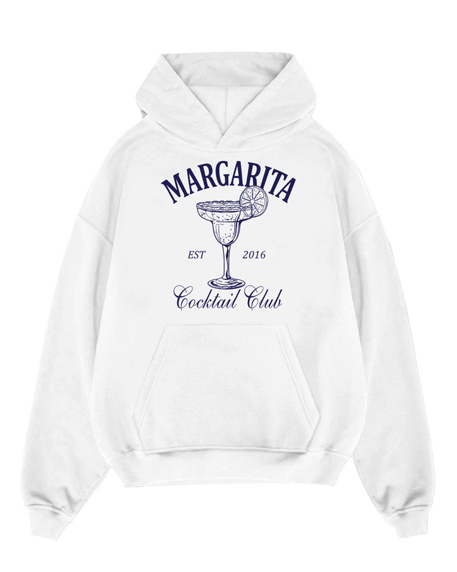 Navy Margarita Cocktail Club Hoodie Adults