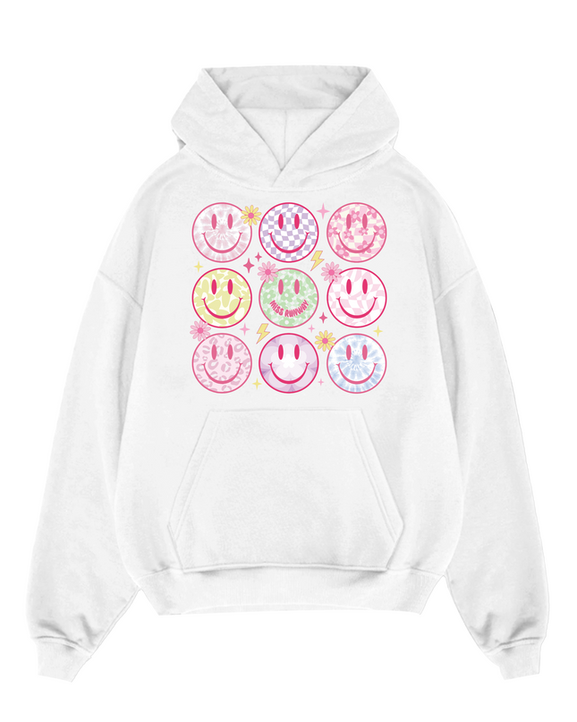 Miss Runway Smiley Hoodie Adults