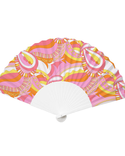 Endless Opulence Small Fan Pink & Orange Pre Order 23rd June
