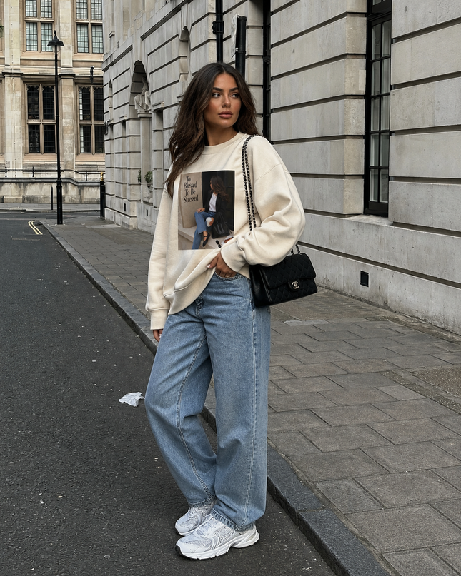 To Blessed To Be Stressed Sweatshirt