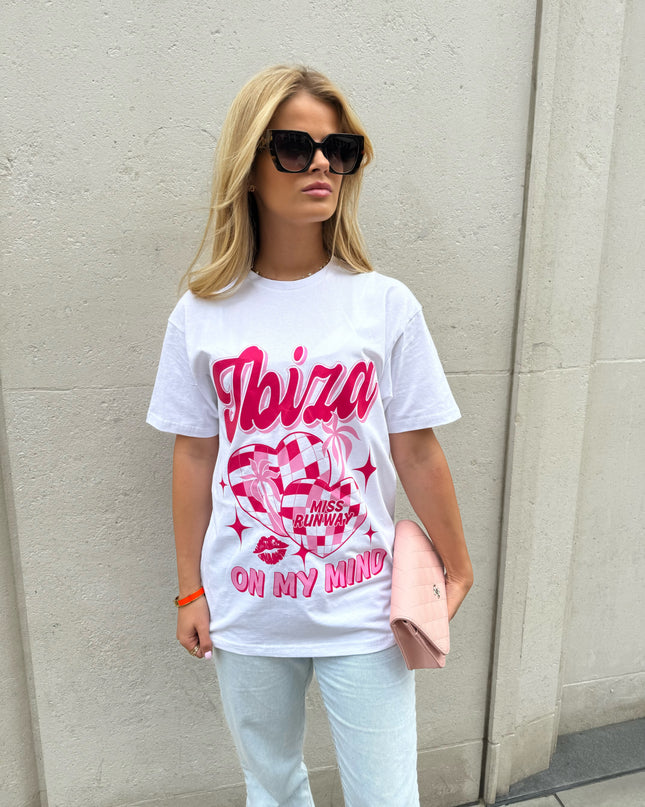 Ibiza On My Mind Printed T-shirt Adult