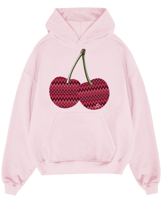 Zig Zag Cherry Hoodie Adults