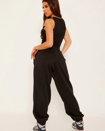 Basic Essentials Black Joggers