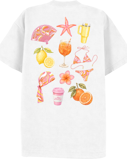 Endless Opulence Pink & Orange T-shirt