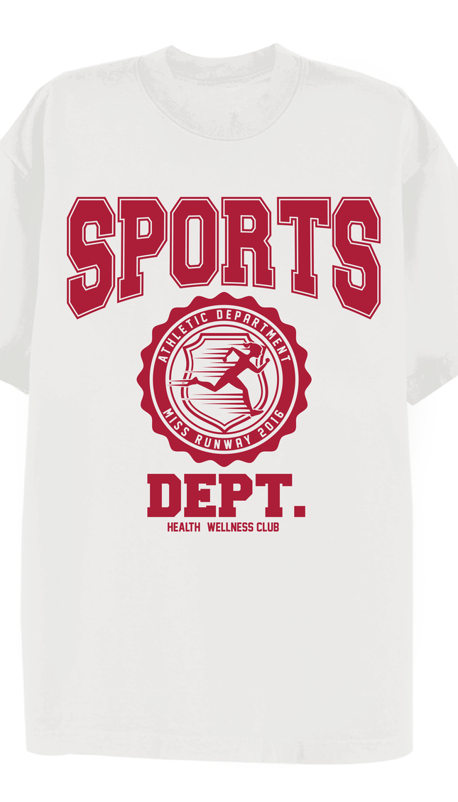 Sports Dept Red T-shirt