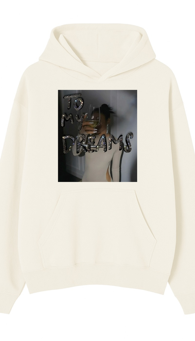 To My Dreams Hoodie – adult printed hoodie by Miss Runway