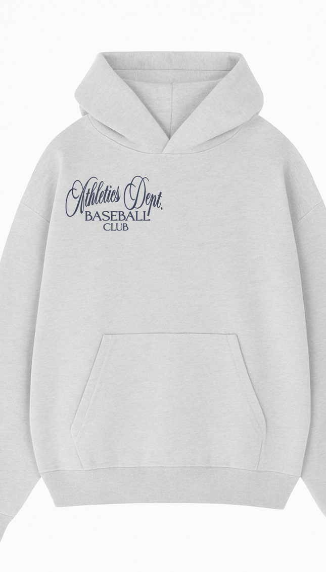 Baseball Club Hoodie Ash Grey by Miss Runway – image 2