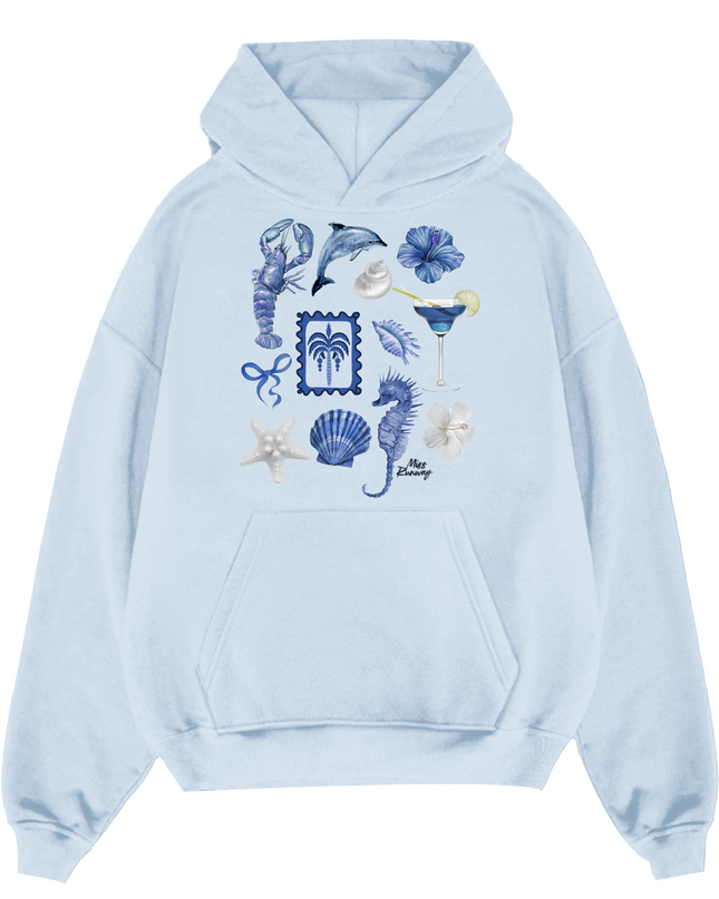 Ocean Vibes Hoodie Adults