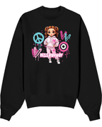 Doll 7 Black Sweatshirt