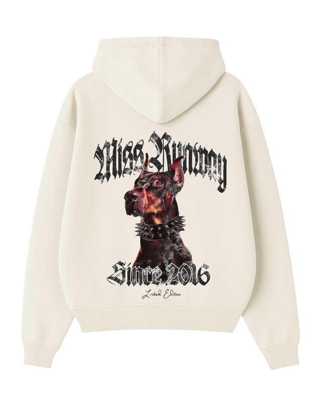 Miss Runway Doberman Hoodie Adults