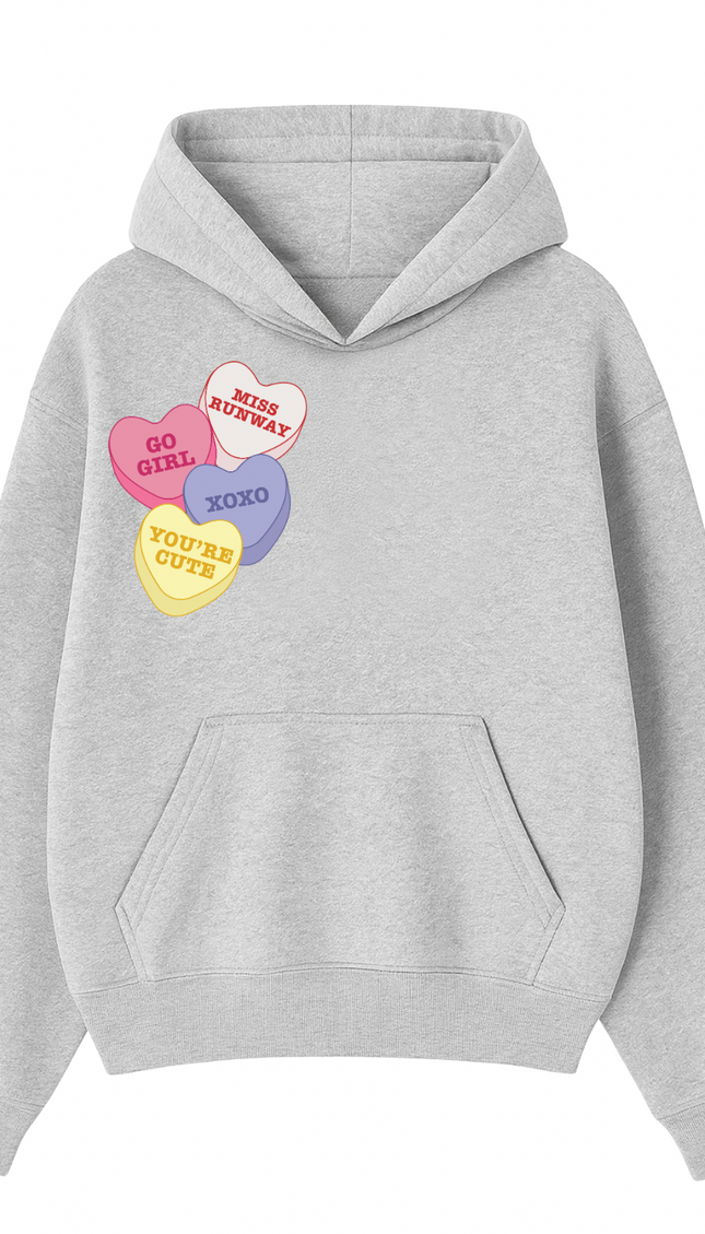 Miss Runway Love Heart Hoodie by Miss Runway – image 2