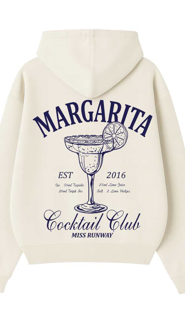 Margarita Hoodie – adult printed hoodie by Miss Runway
