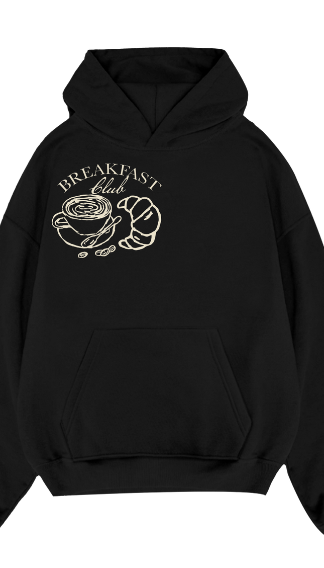 Breakfast Club Line Art Hoodie by Miss Runway – image 2