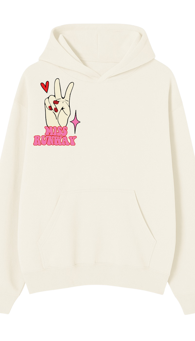 Cherry Sweet Peace Hoodie by Miss Runway – image 2