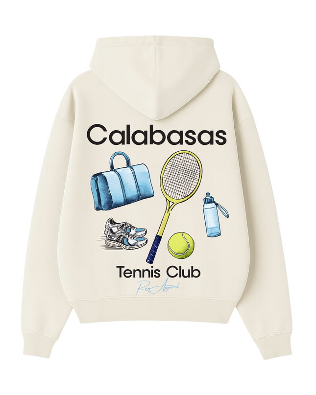 Calabasas Tennis Club Hoodie Adult