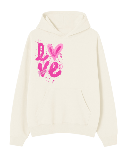 Love Printed Hoodie