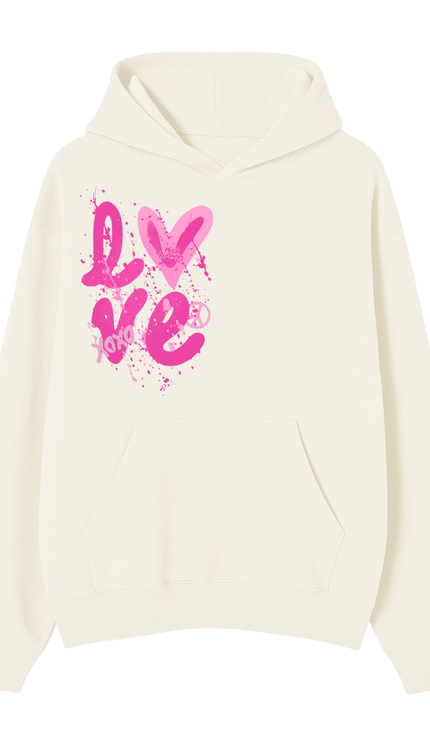 Love Printed Hoodie by Miss Runway – image 2
