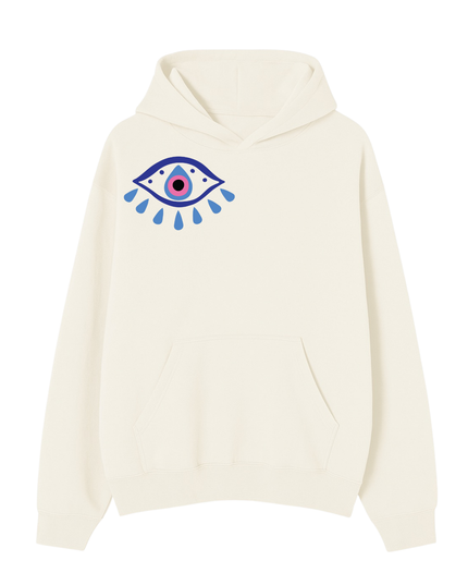 Pink Hamsa Hand Hoodie Kids