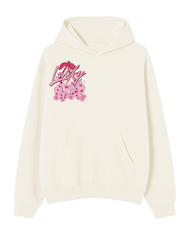 Lucky Printed Hoodie