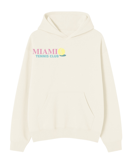 MIAMI Tennis Club Printed Hoodie Kids