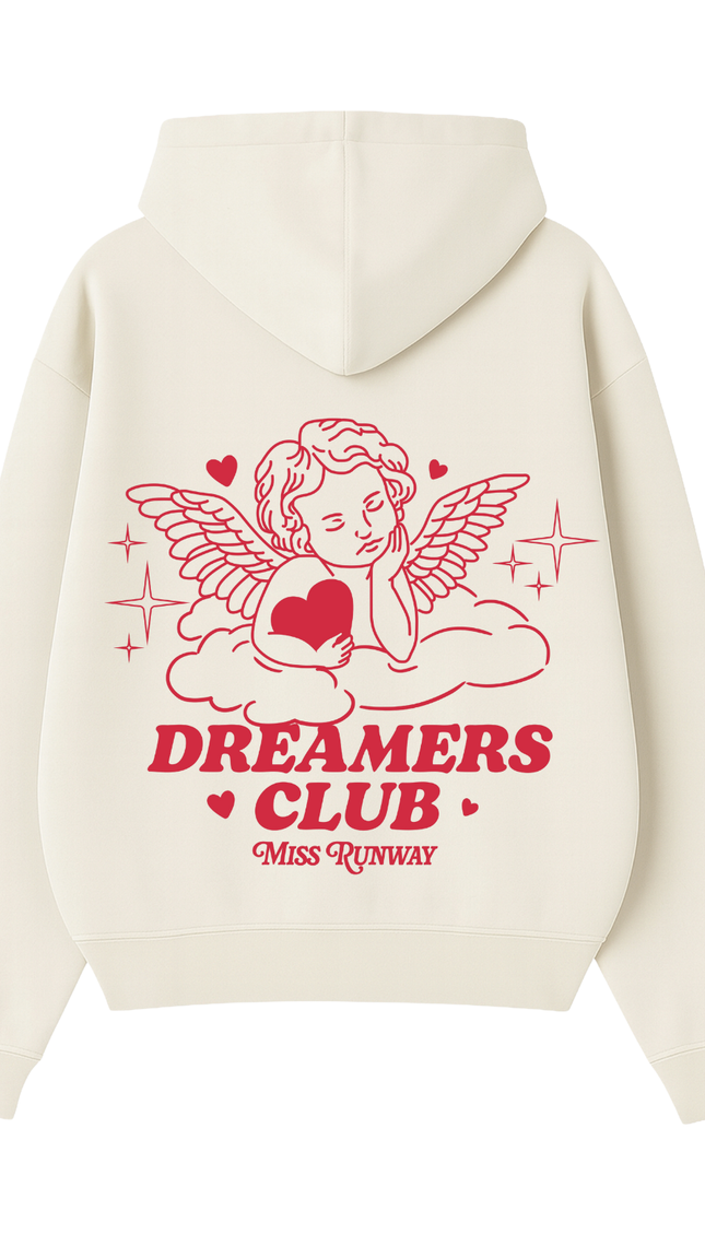 Dreamers Club Hoodie – adult printed hoodie by Miss Runway