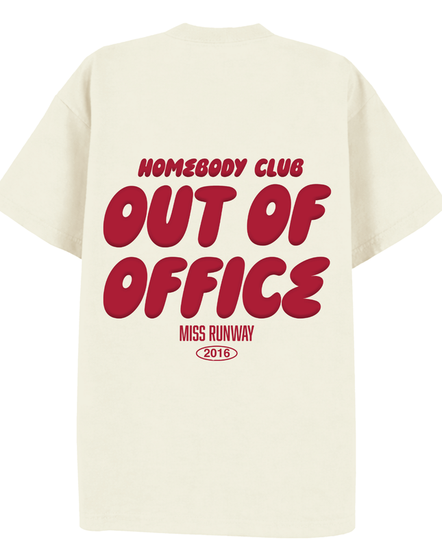 Out Of Office Printed T-Shirt Kids