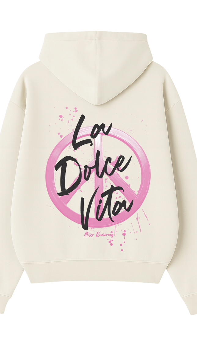 La Dolce Vita Hoodie – adult printed hoodie by Miss Runway