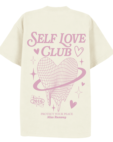 Self Love Club Printed T-Shirt Kids