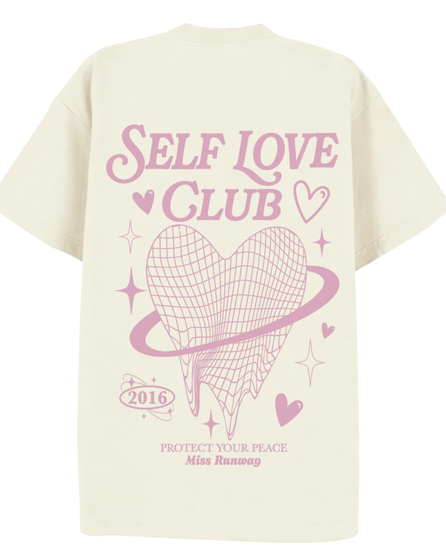 Self Love Club Printed T-Shirt Kids