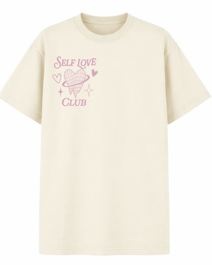 Self Love Club Printed T-Shirt Kids
