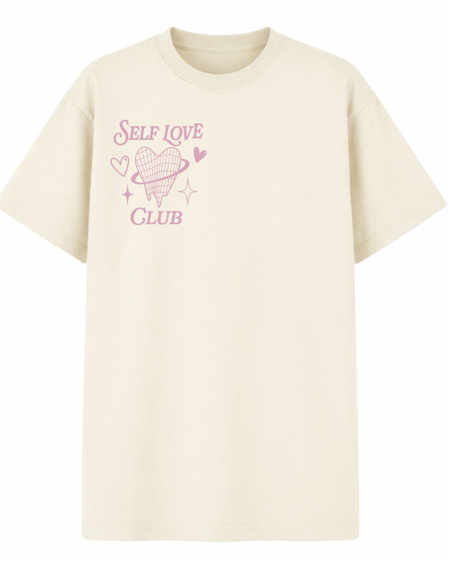 Self Love Club Printed T-Shirt Kids