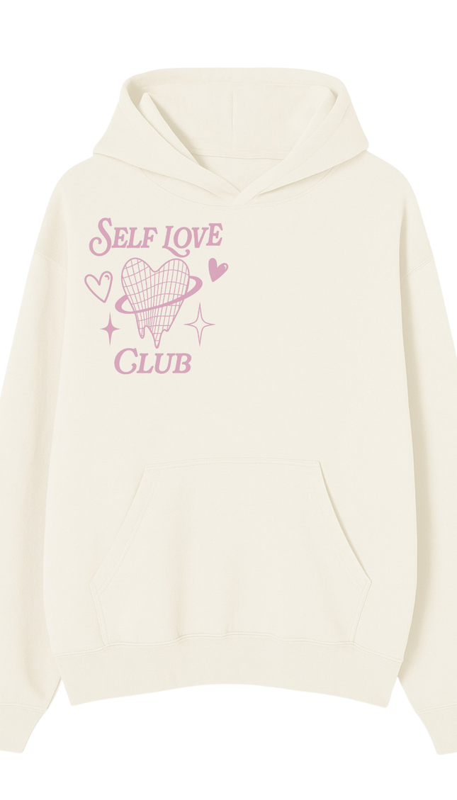 Self Love Club Pink Hoodie by Miss Runway – image 2