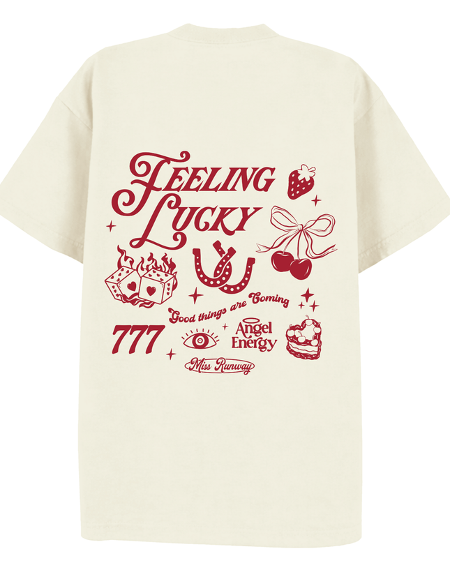 Feeling Lucky Printed T-Shirt Kids