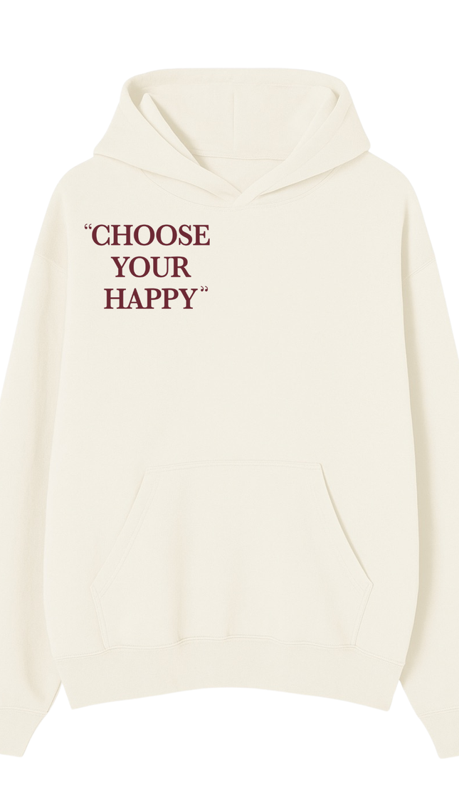 Choose Your Happy Hoodie by Miss Runway – image 2