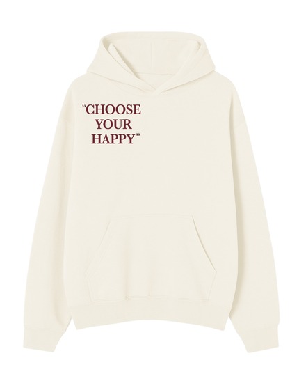 Choose Your Happy Hoodie Adults