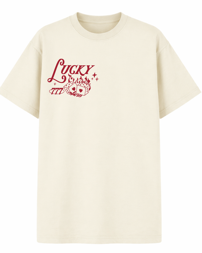 Feeling Lucky Printed T-Shirt Kids