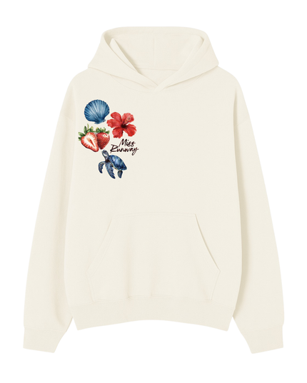 Strawberry Sunshine Printed Hoodie