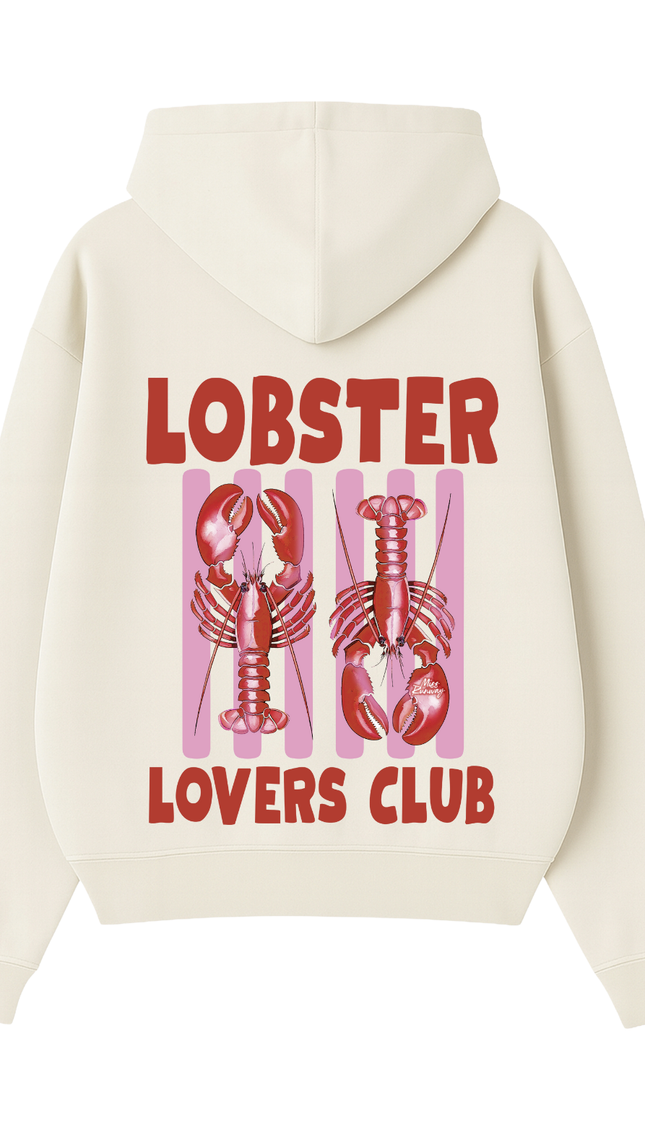 Lobster Lovers Club Hoodie – adult printed hoodie by Miss Runway