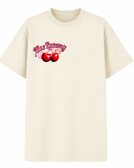 Cherry Lips Printed T-Shirt Kids